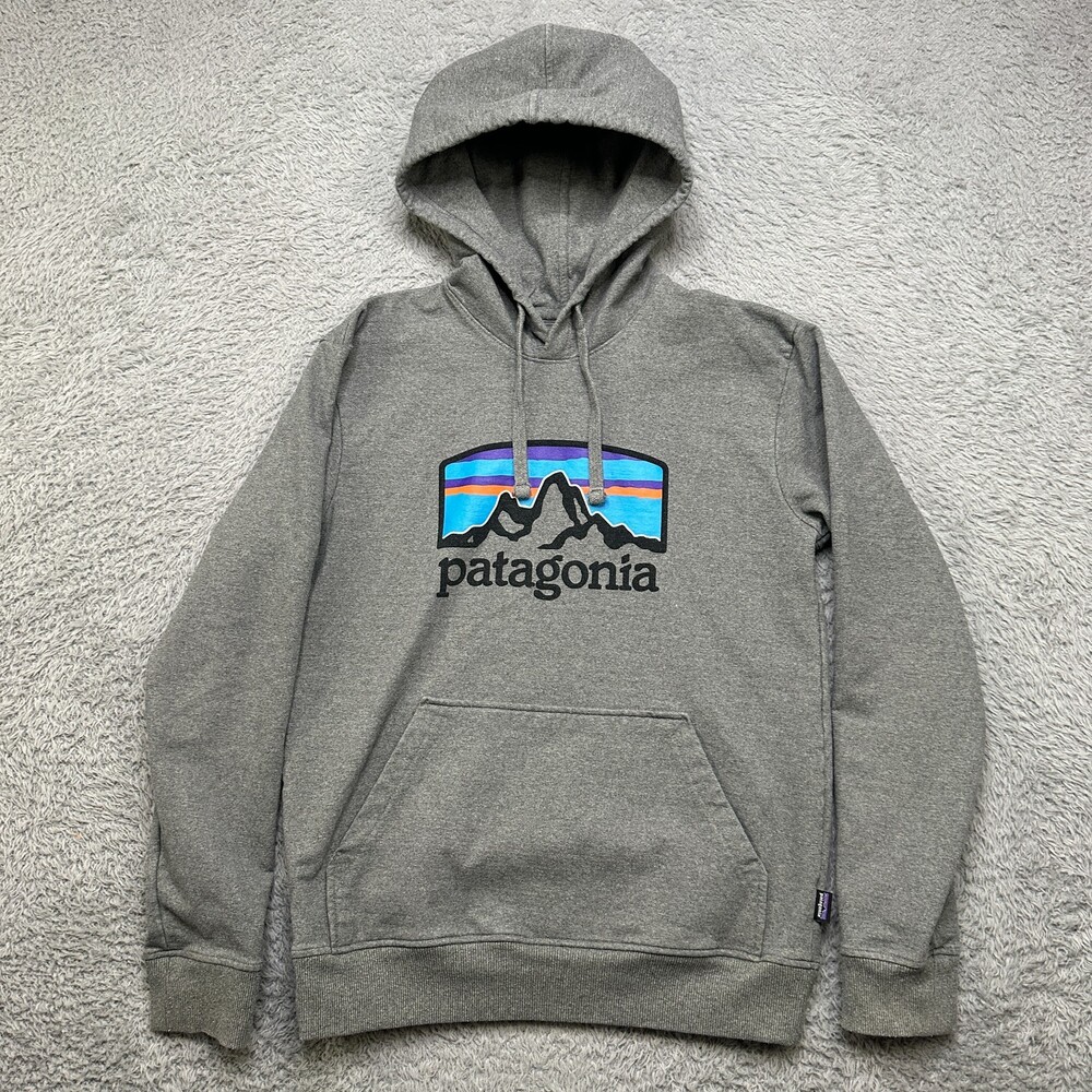 Patagonia Hoodie Mens Small Uprisal Sweatshirt Long Sleeve Regular Fit Gray